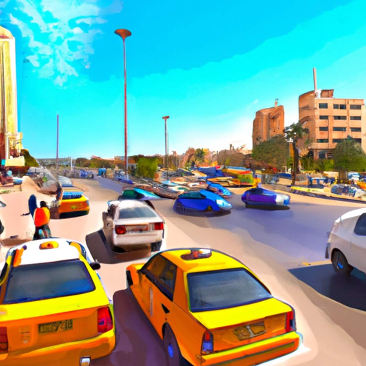Taxipris i Saudiarabien