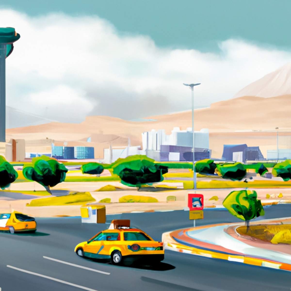 Taxipris i Förenade arabemiraten