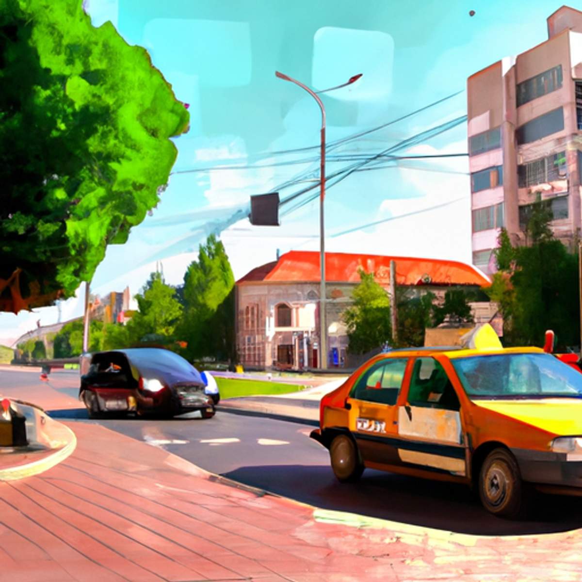 Taxipris i Rumänien