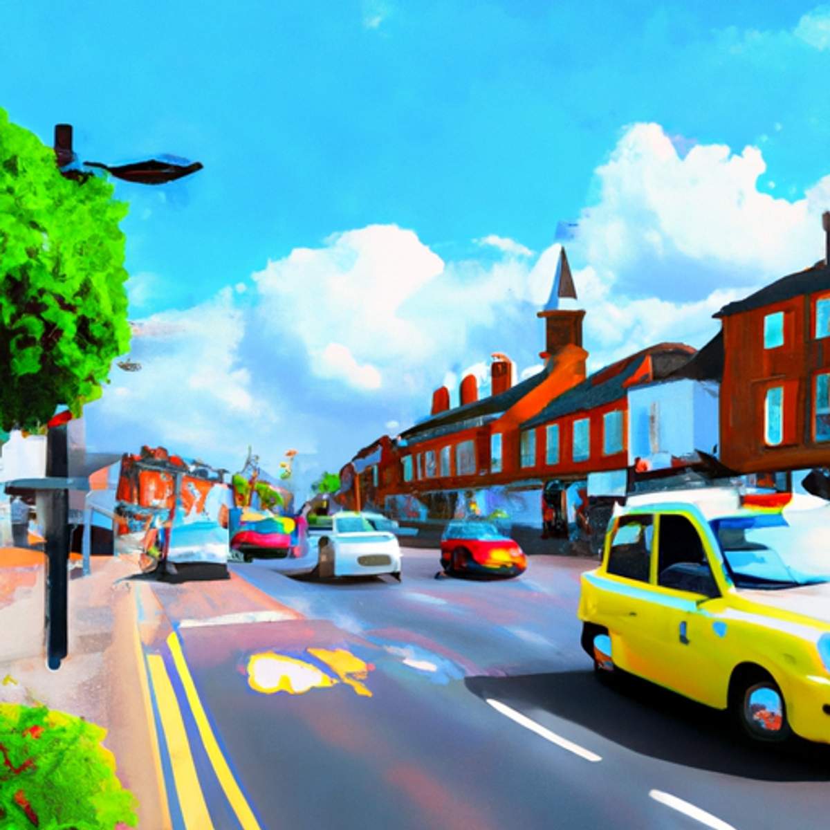 Taxipris i Storbritannien