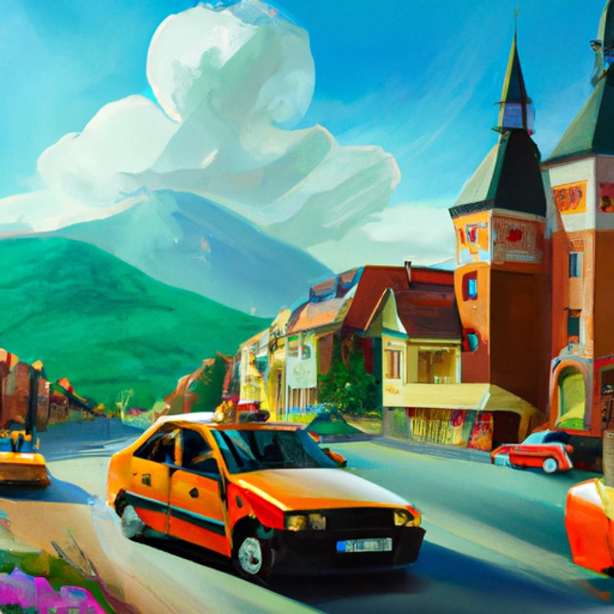 Taxipris i Rumänien