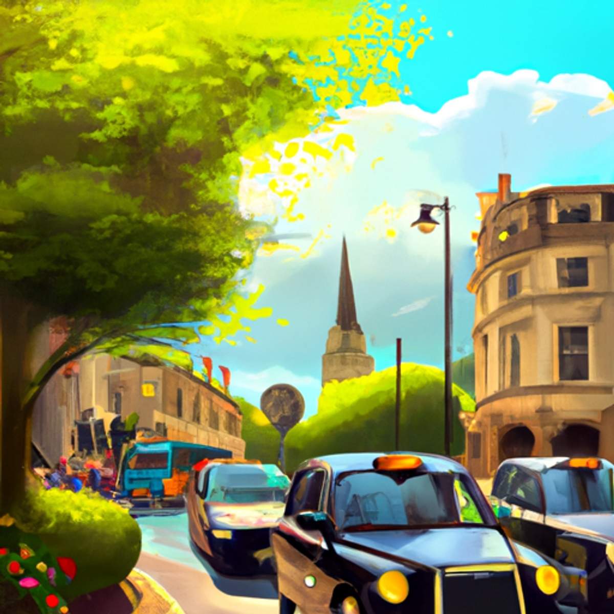 Taxipris i Storbritannien