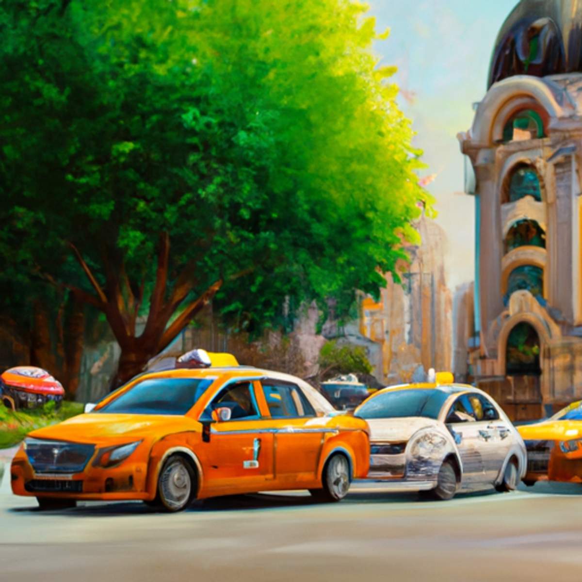 Taxipris i Rumänien