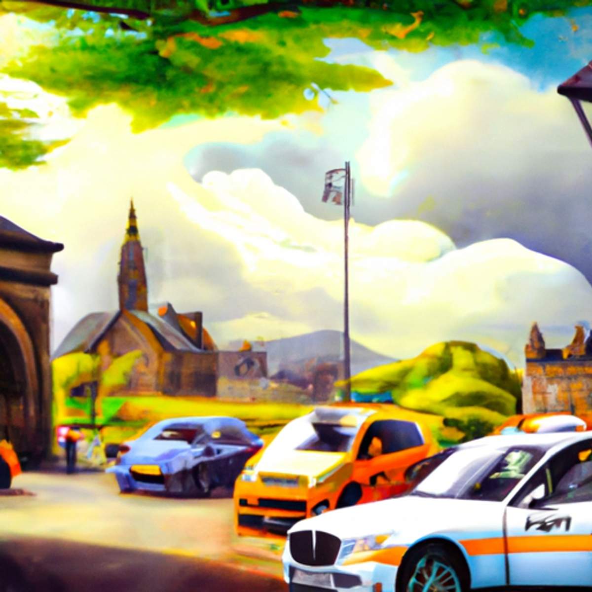 Taxipris i Skottland