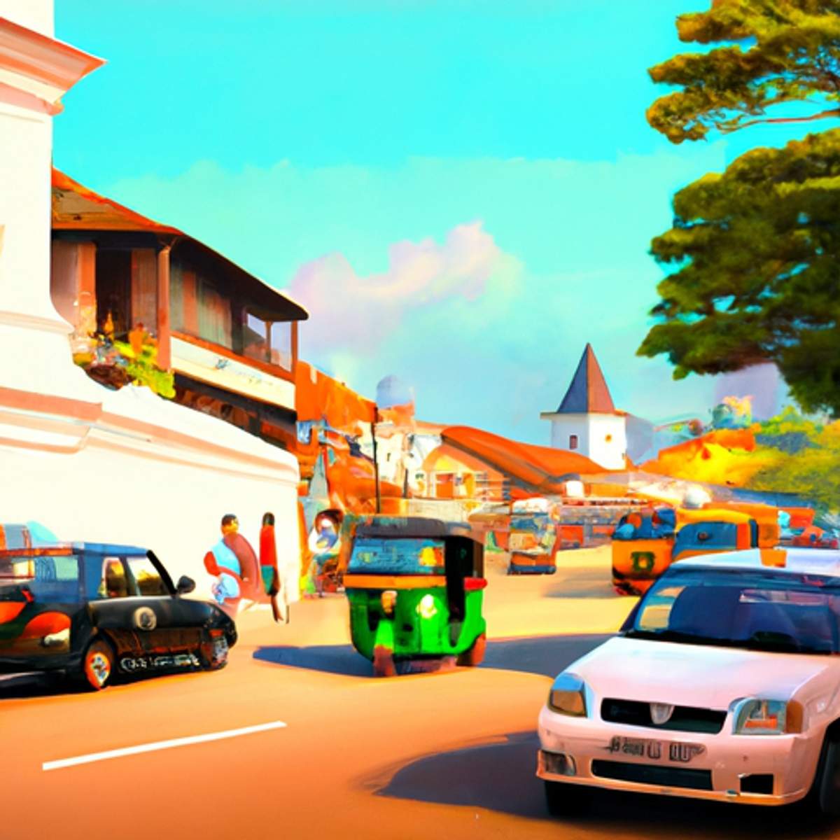 Taxipris i Sri Lanka