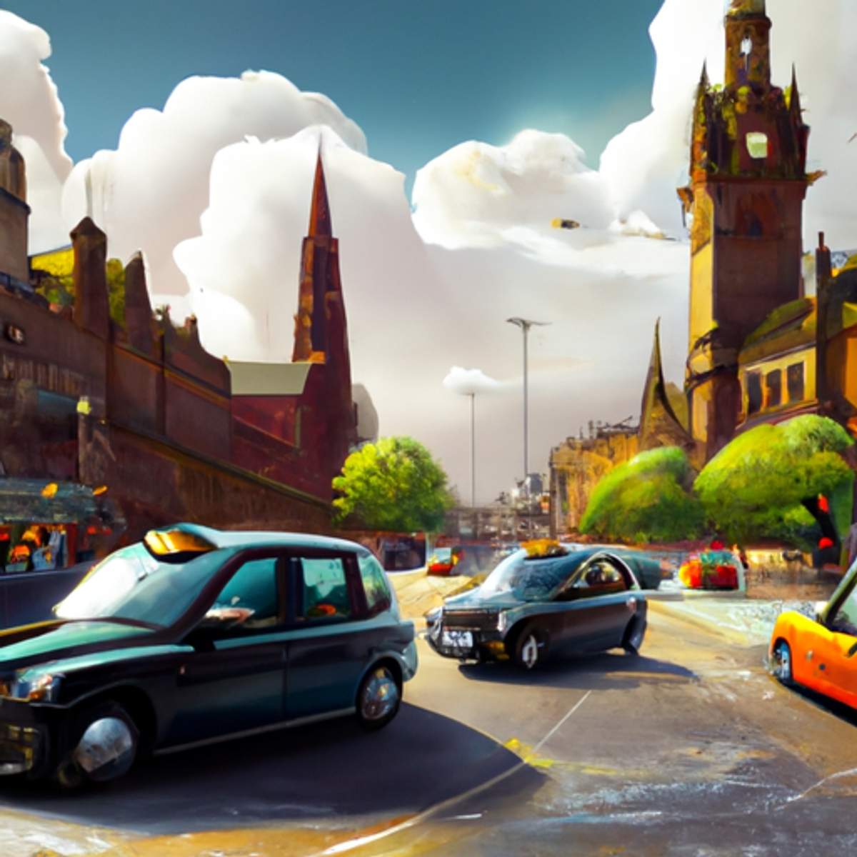 Taxipris i Storbritannien