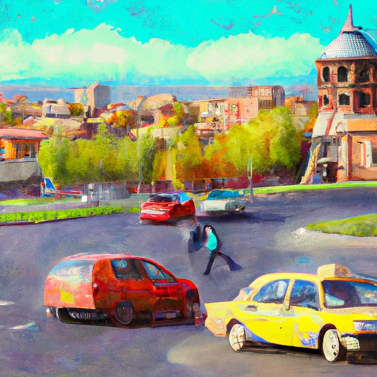 Taxipris i Armenien