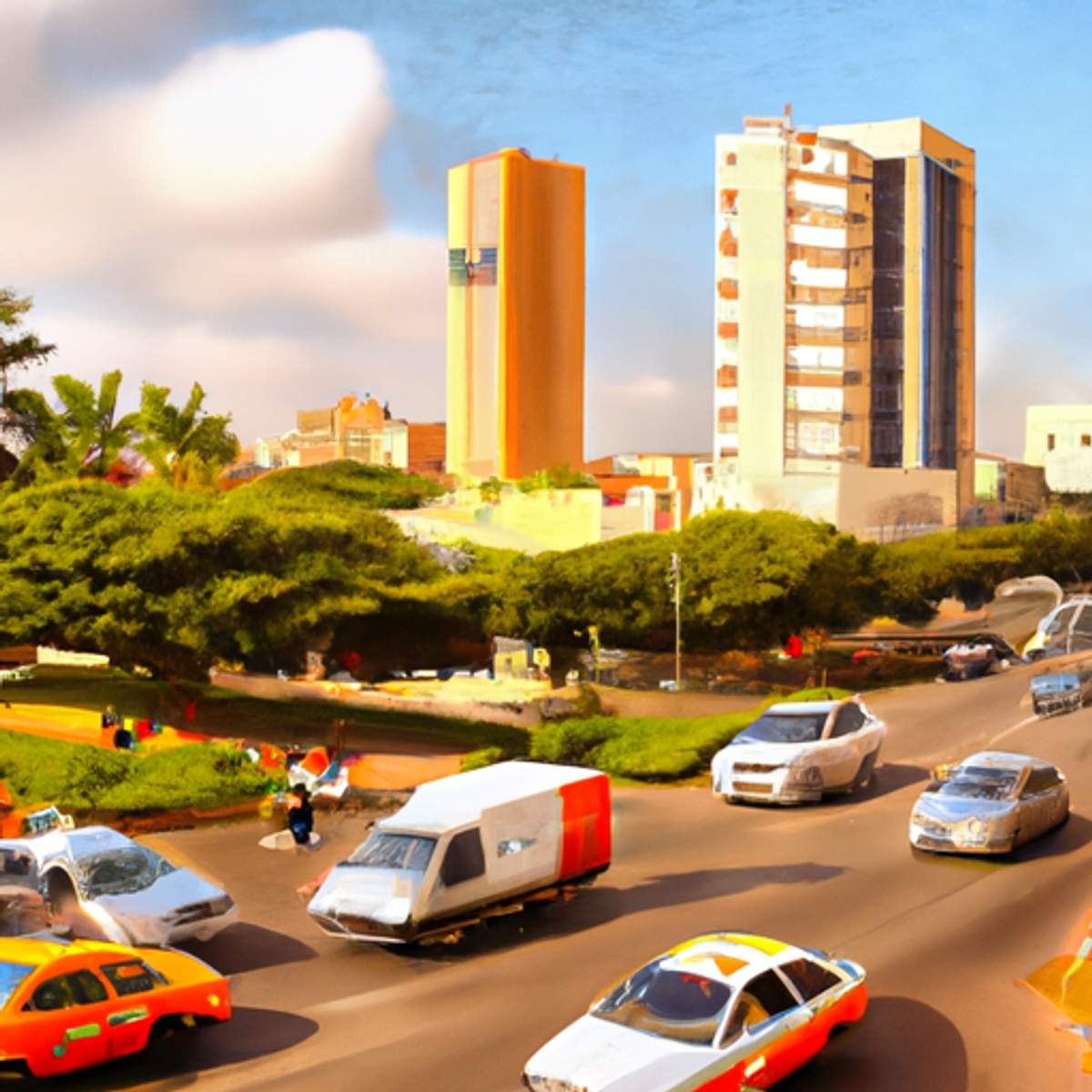 Taxipris i Angola