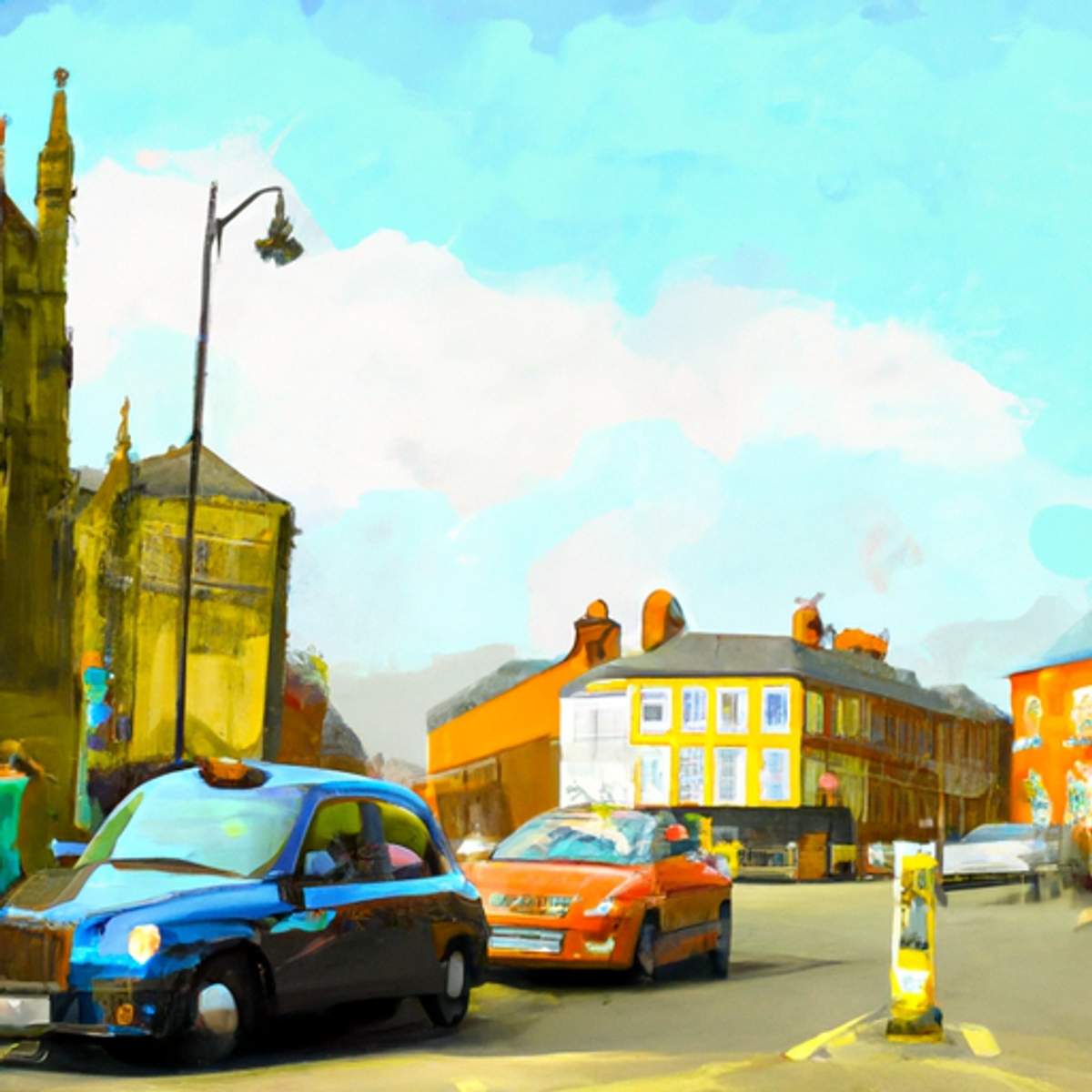 Taxipris i Storbritannien