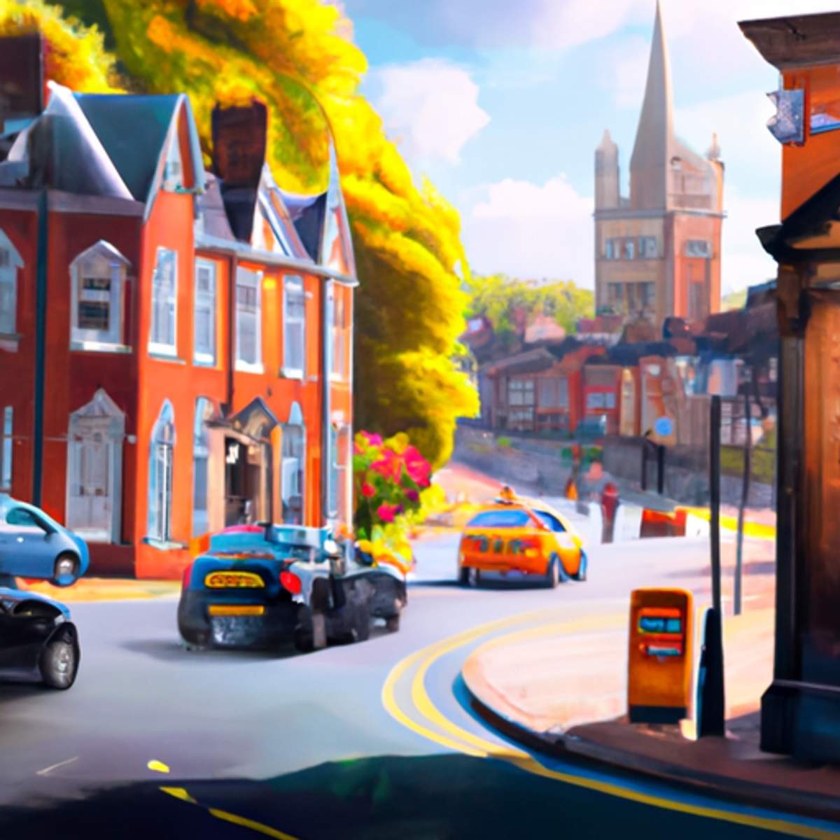 Taxipris i Storbritannien