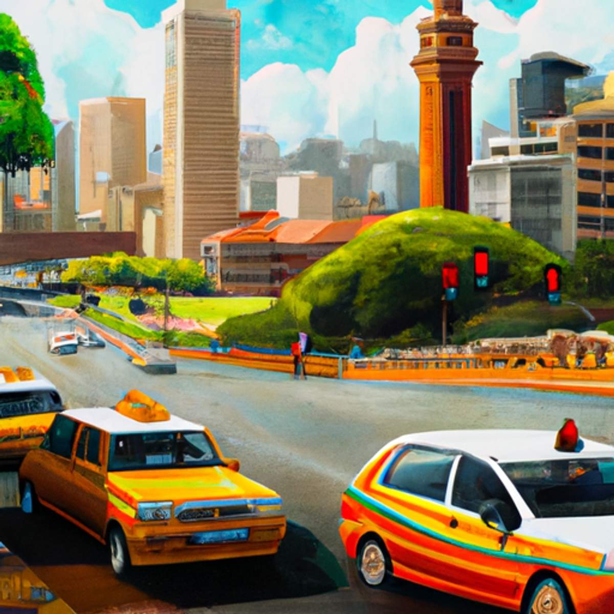 Taxipris i Sydafrika