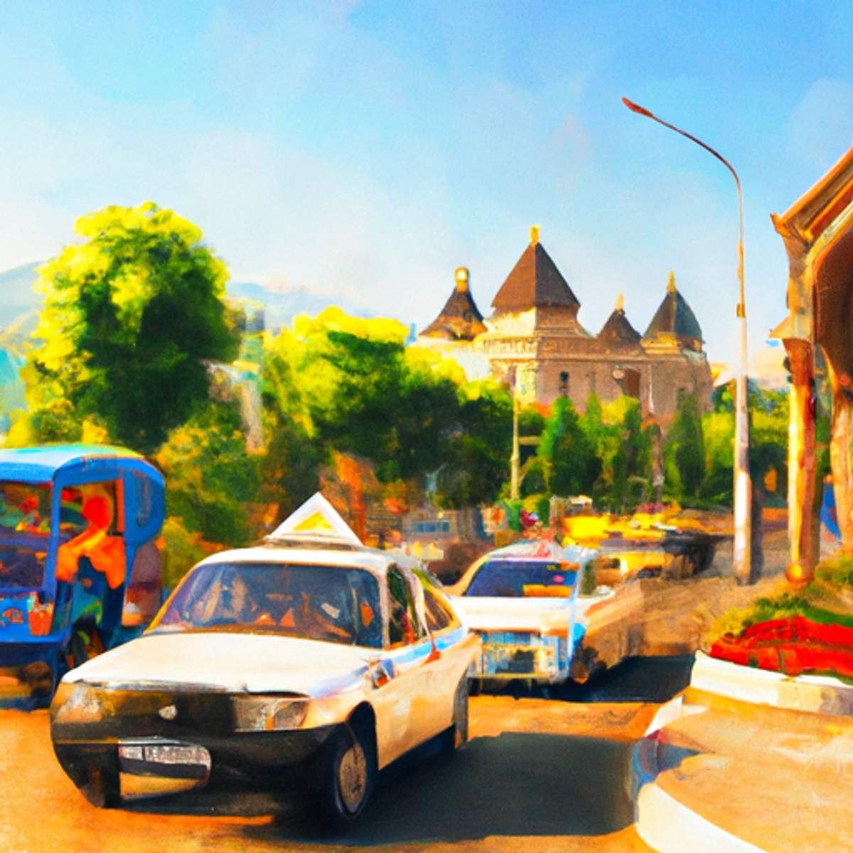 Taxipris i Uzbekistan