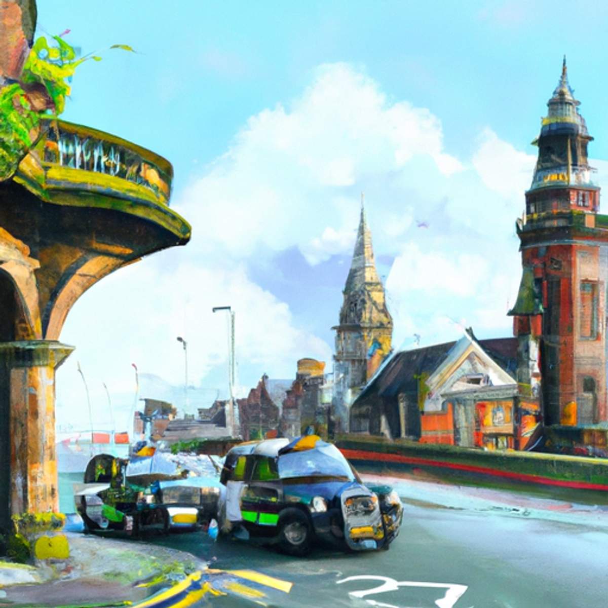 Taxipris i Storbritannien