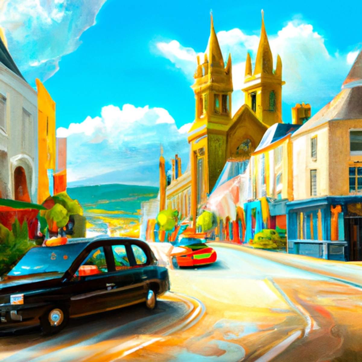 Taxipris i Storbritannien