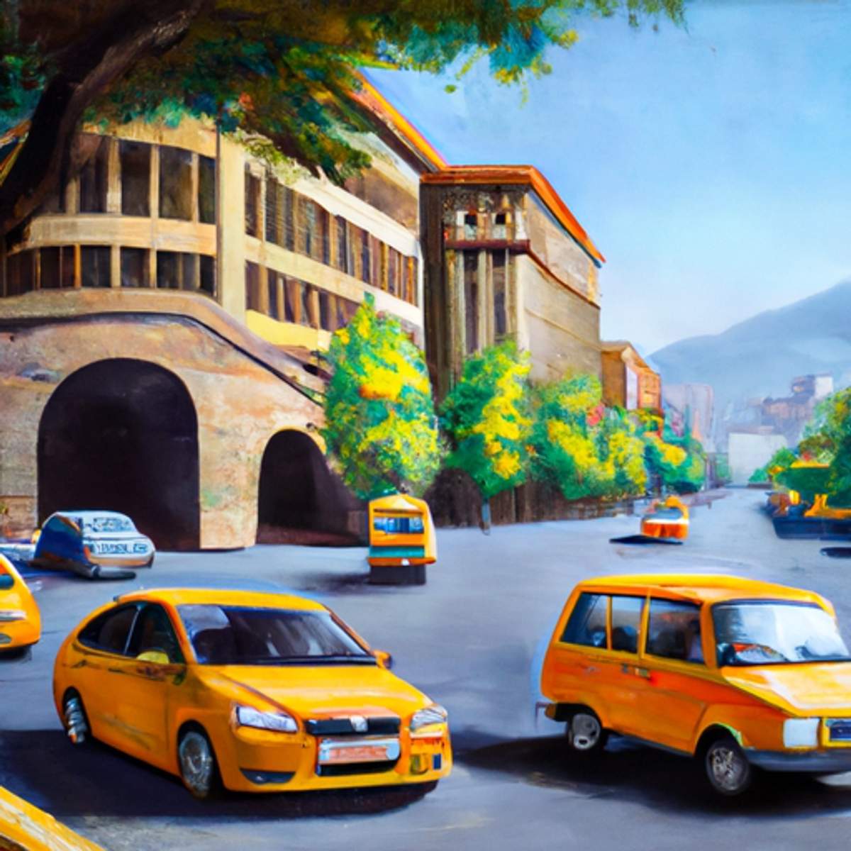 Taxipris i Armenien