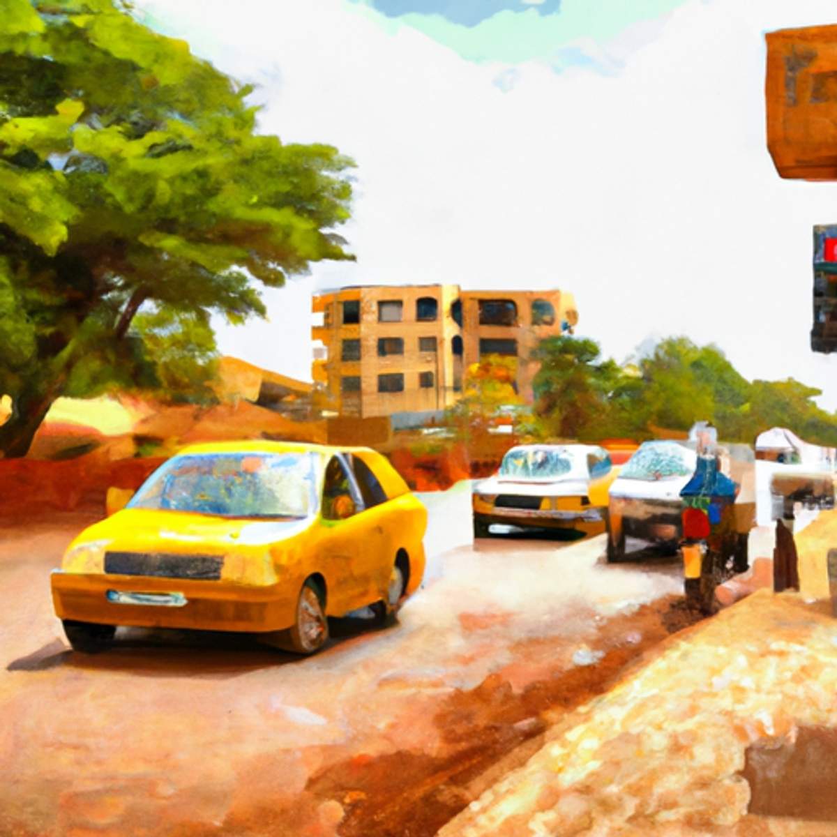 Taxipris i Burkina Faso