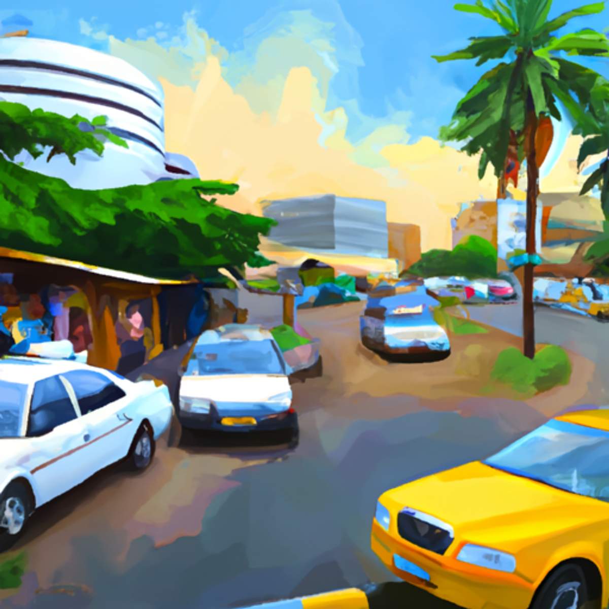 Taxipris i Elfenbenskusten