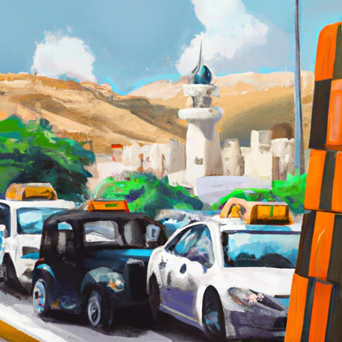 Taxipris i Jordanien