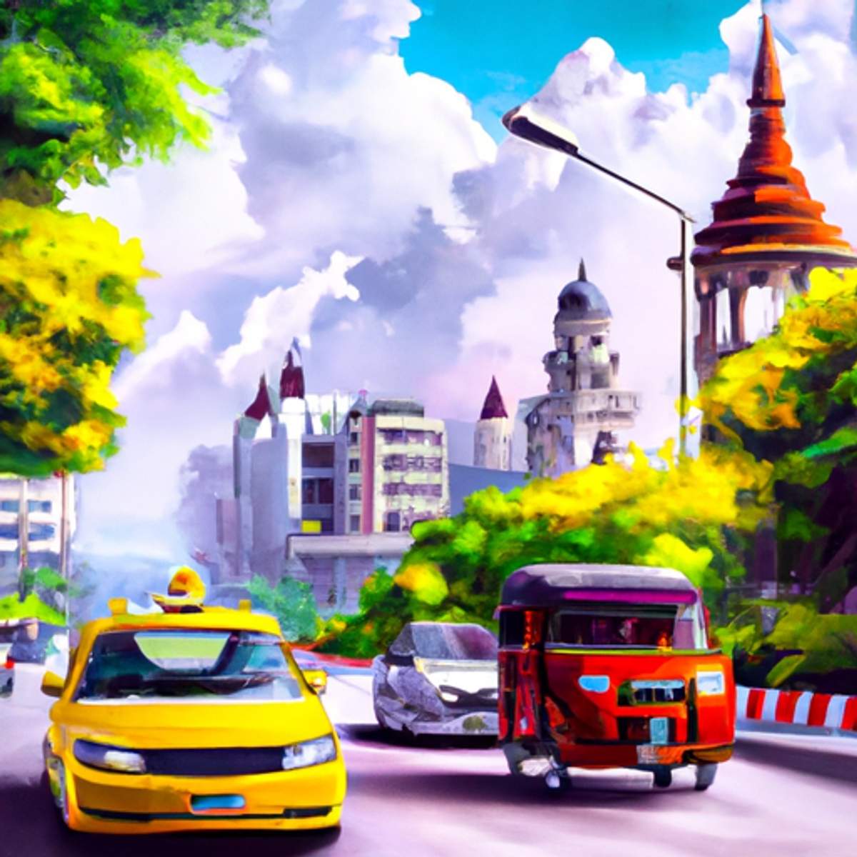 Taxipris i Myanmar