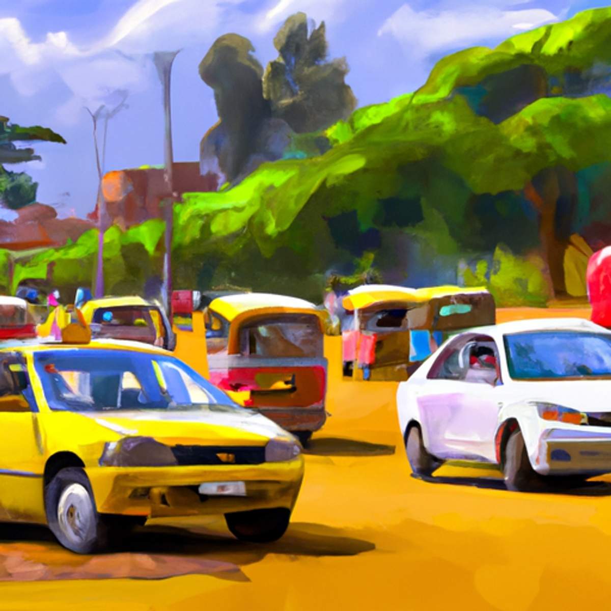 Taxipris i Uganda
