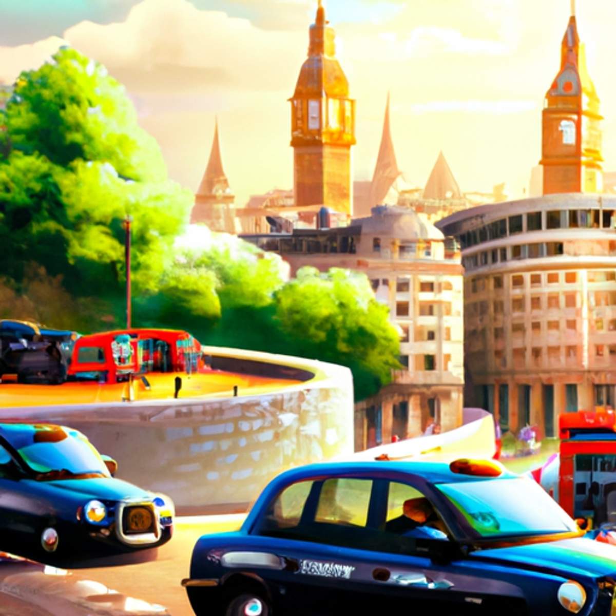 Taxipris i Storbritannien